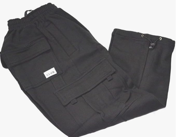 Pro Club Men's Heavyweight Fleece Cargo Pants