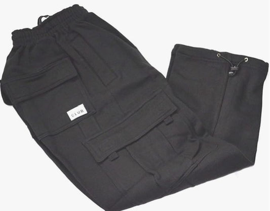 Pro Club Men's Heavyweight Fleece Cargo Pants