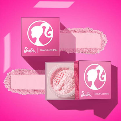 Beauty Creations Barbie Future Is Bright Pink Loose Setting Powder
